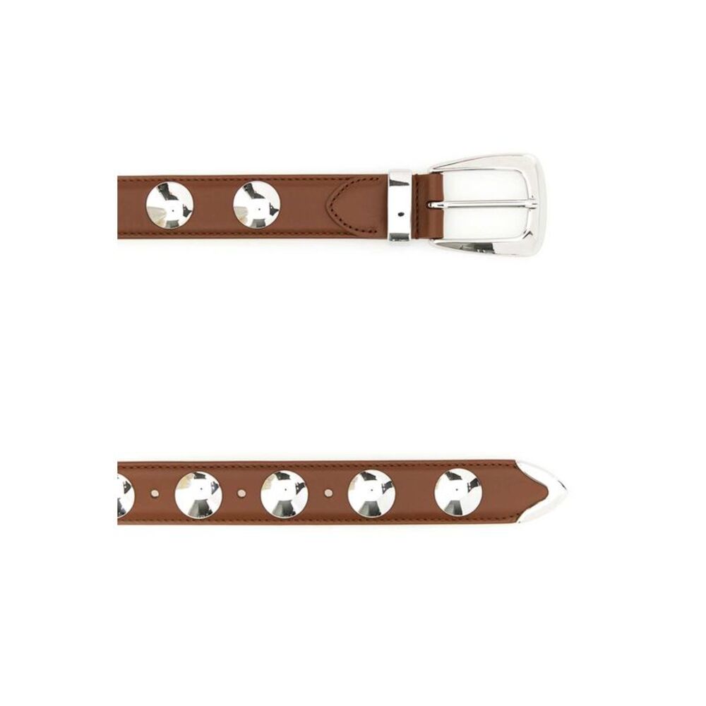 Khaite Women Biscuit Leather Benny Belt - Picture 2 of 2